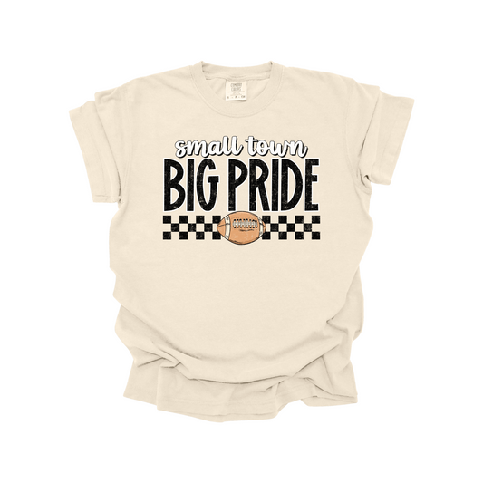 Small Town Big Pride Football DTF Transfer