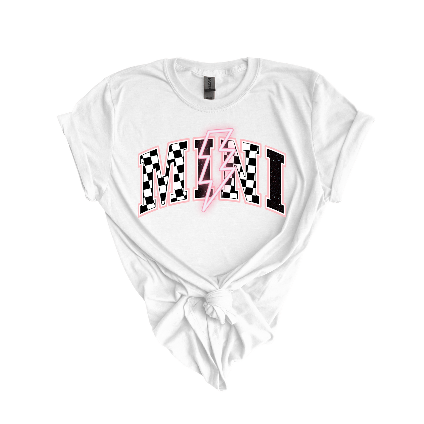 Mini light pink Bolt DTF Transfer K89