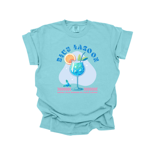 Blue Lagoon DTF Transfer