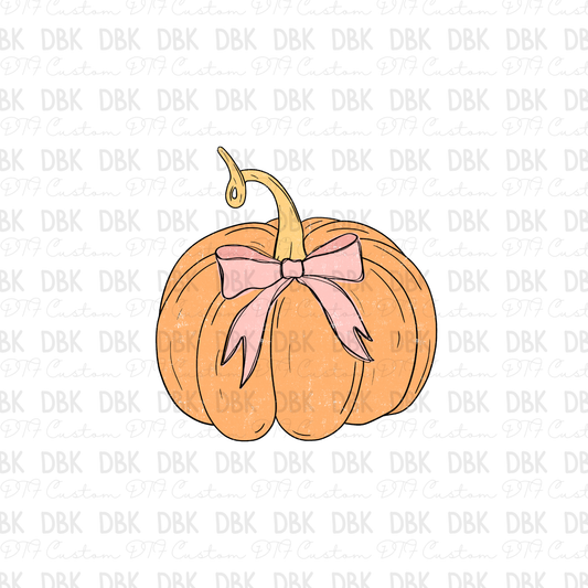 Pumpkin DTF Transfer