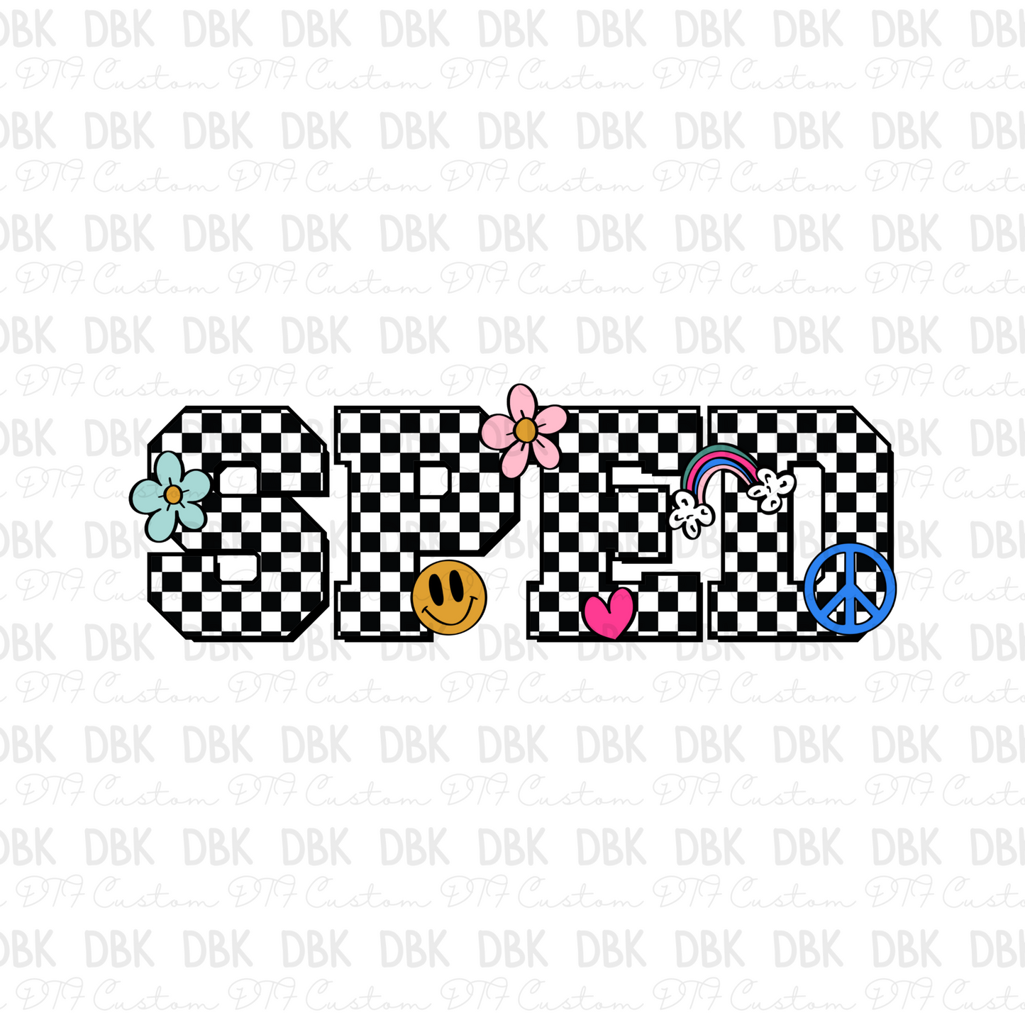 SPED DTF Transfer A210