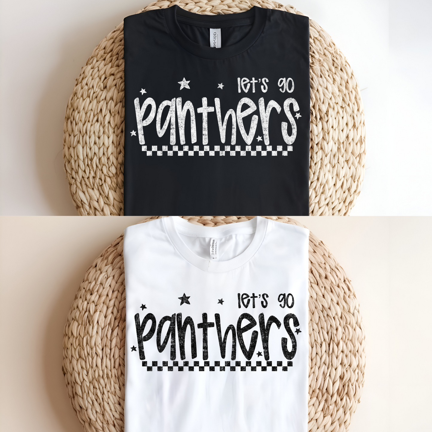 PANTHERS DTF Transfer WHITE M168