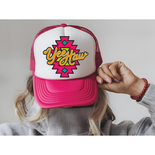 Yee Haw DTF transfer B396