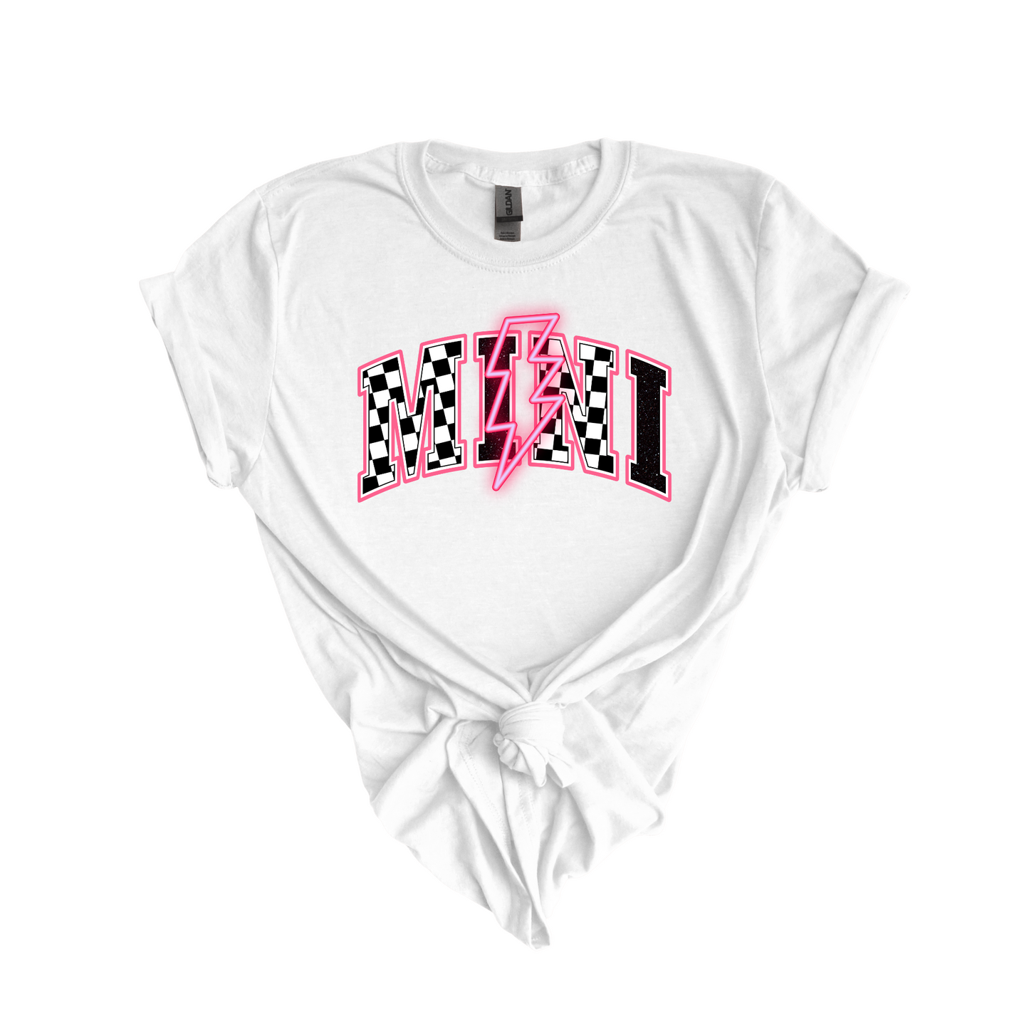 Mini Hot Pink Bolt DTF Transfer K88