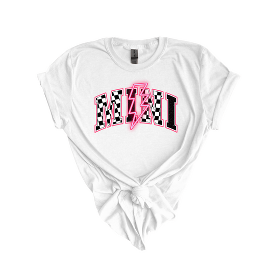 Mini Hot Pink Bolt DTF Transfer K88