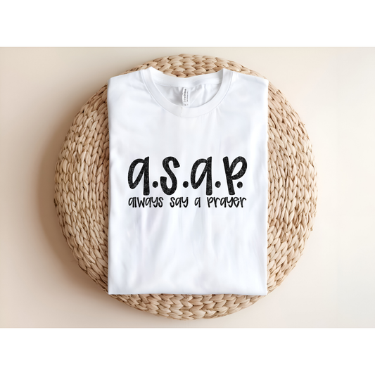 ASAP DTF Transfer BLACK FT23