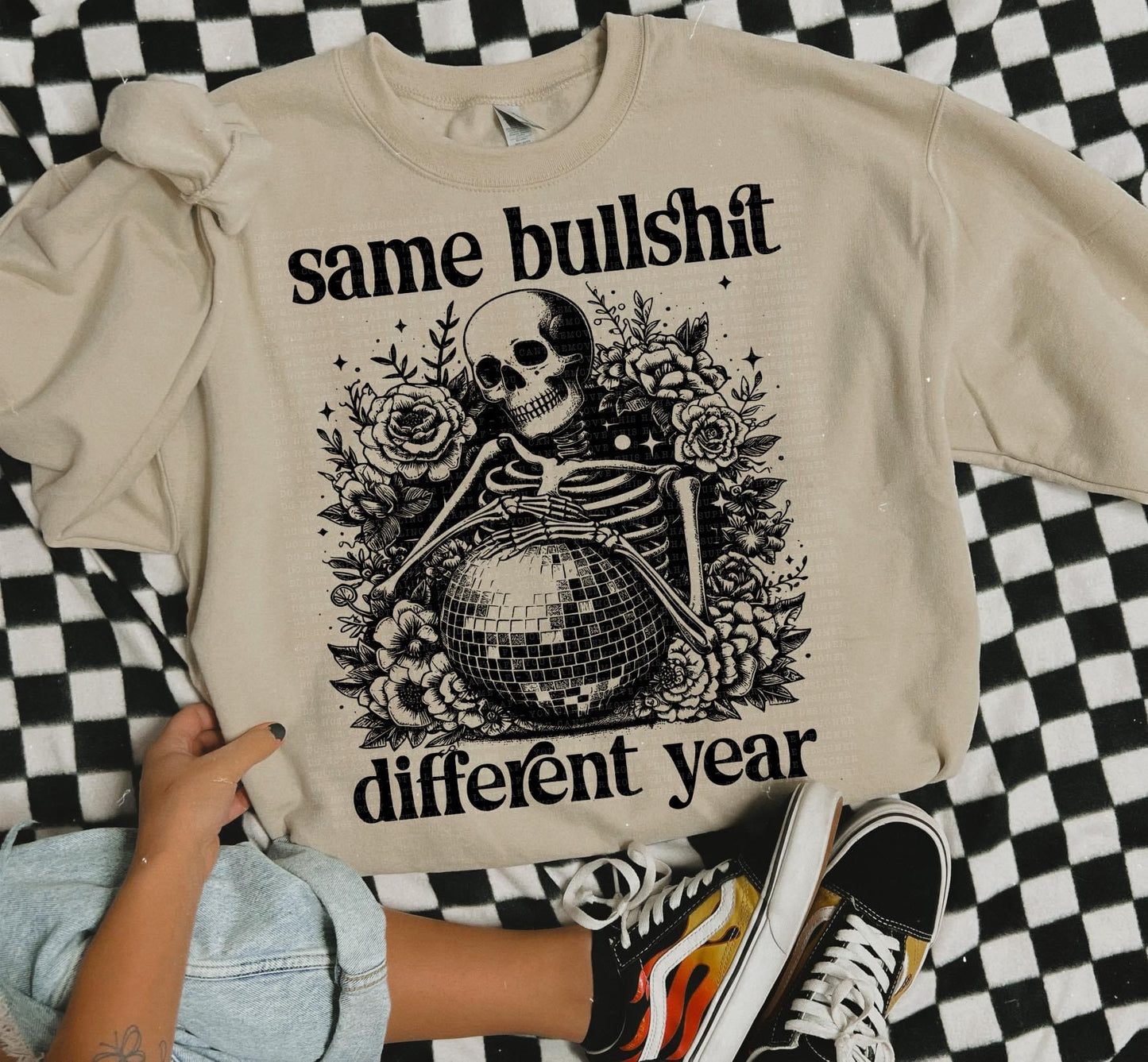 Same bullshit different year DTF transfer