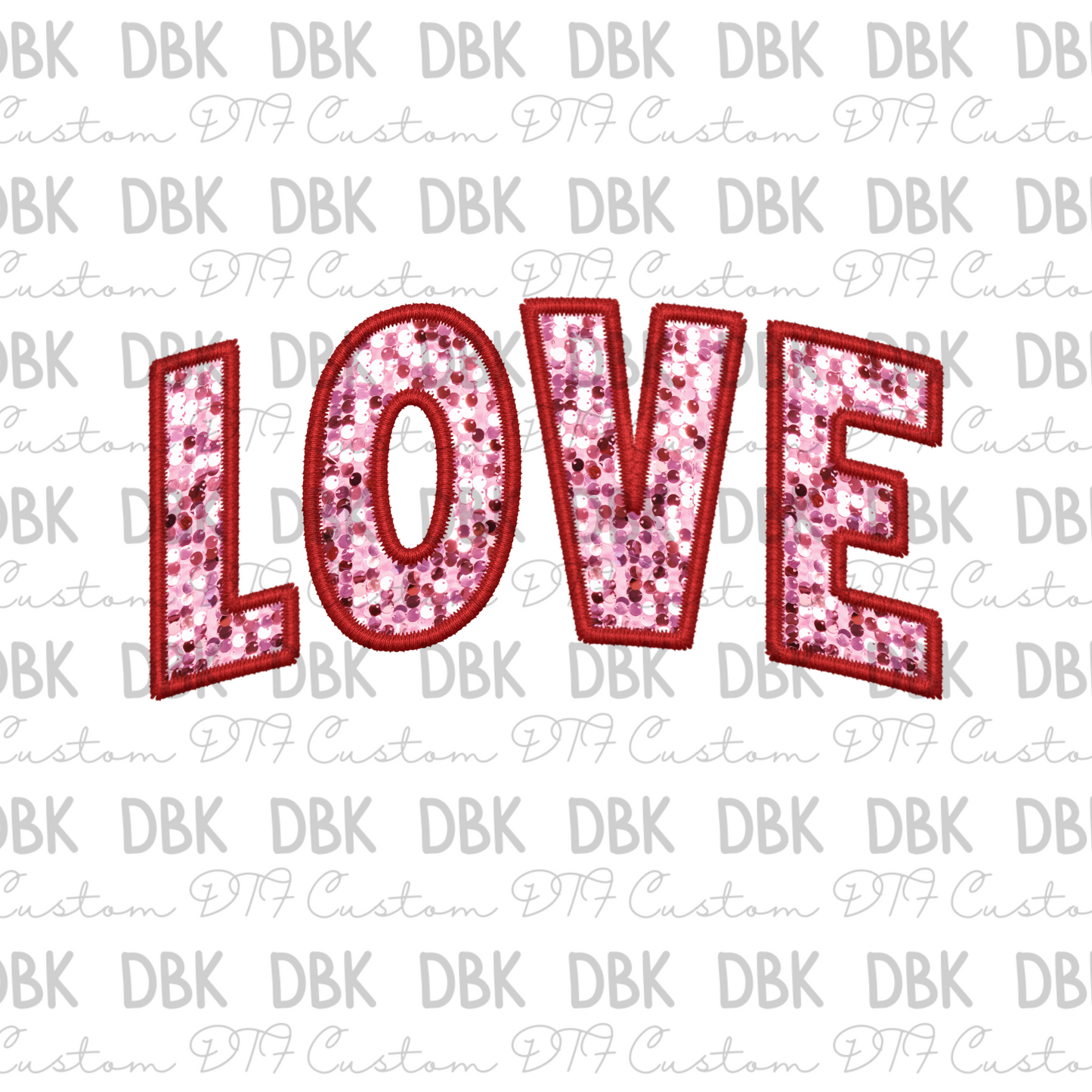 Love DTF transfer J19