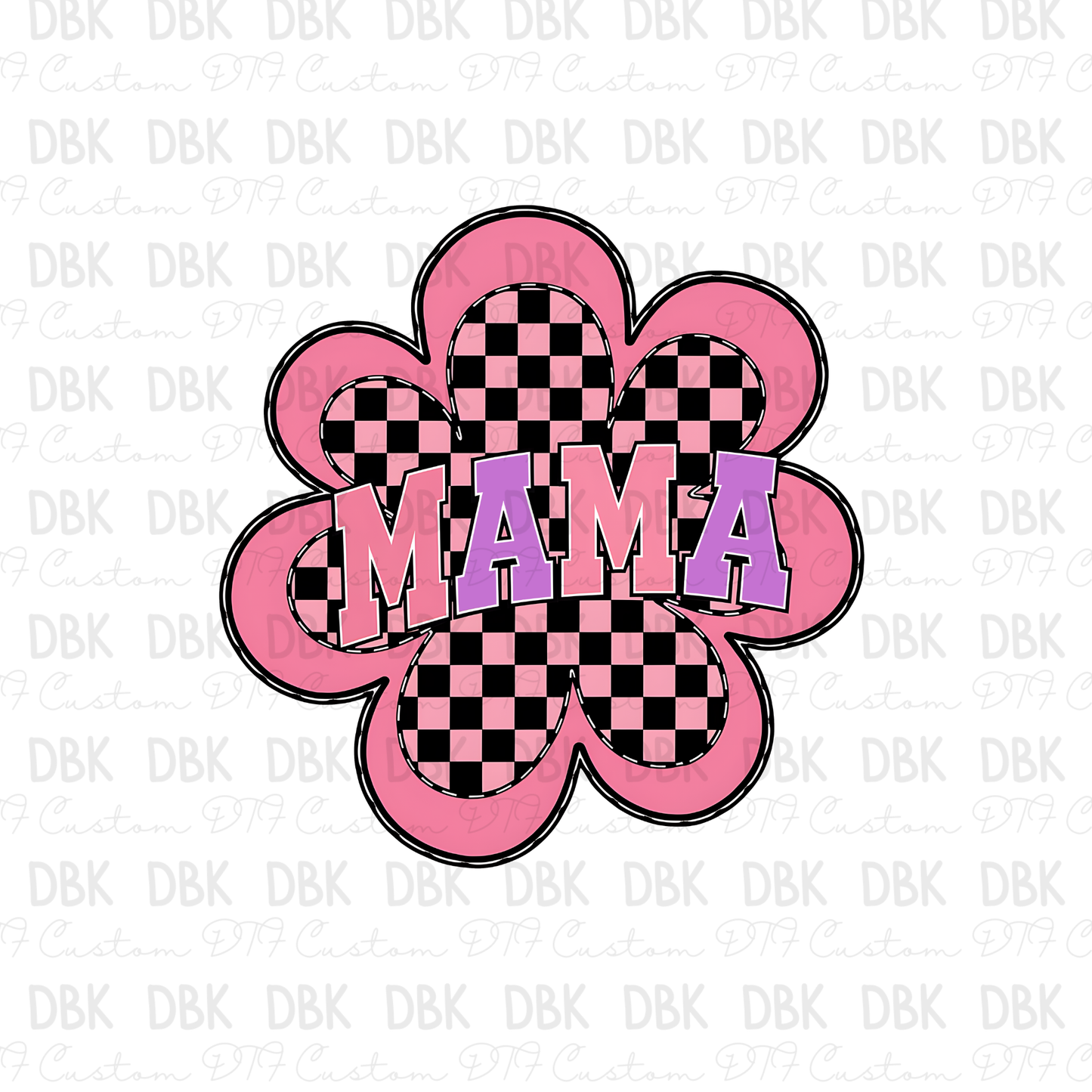 Flower Mama DTF Transfer