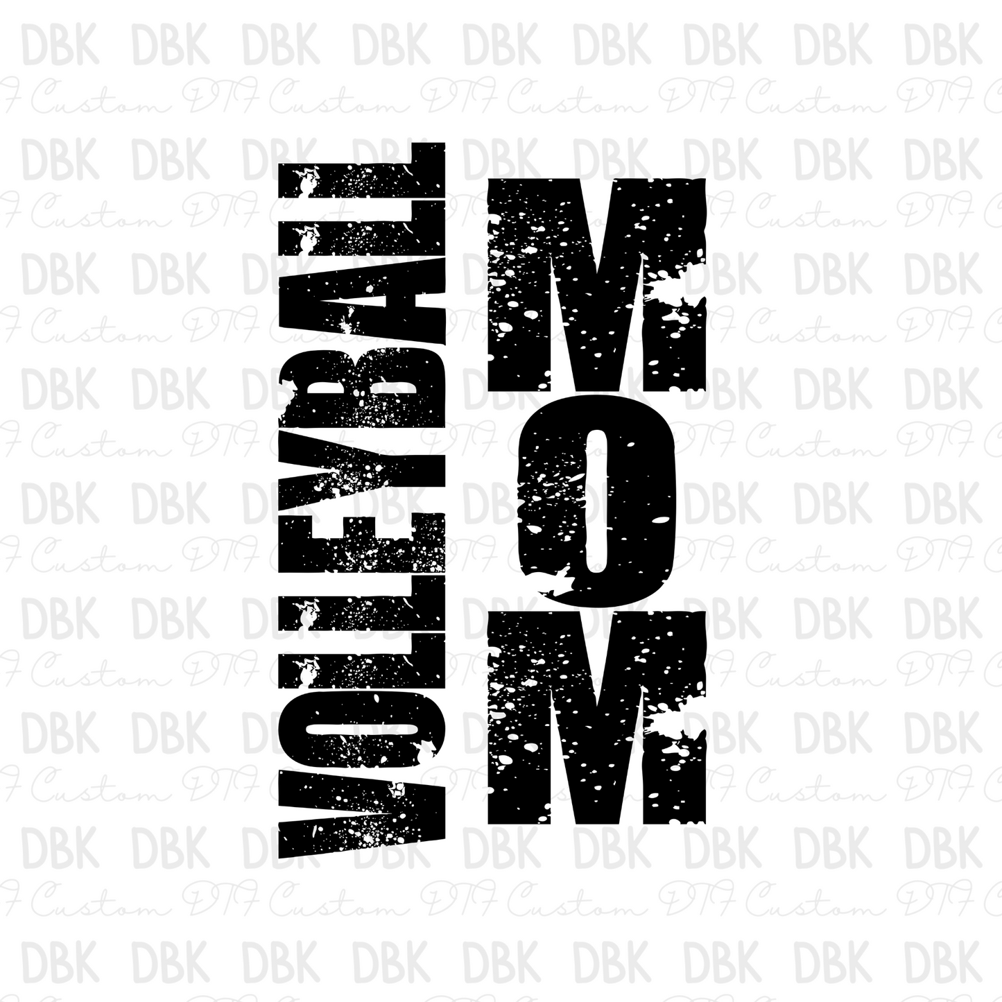 Volleyball Mom DTF Transfer C192