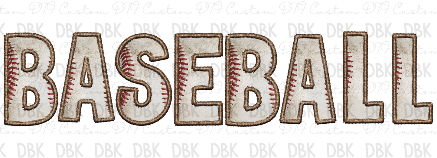Baseball DTF transfer C2