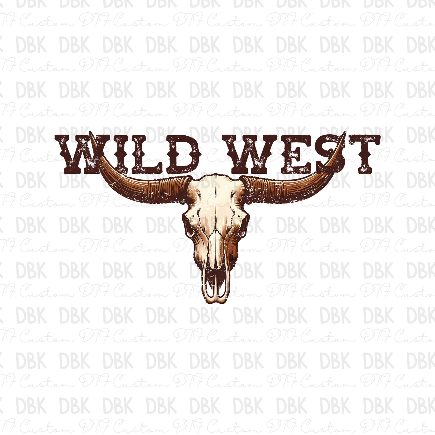 Wild West DTF Transfer