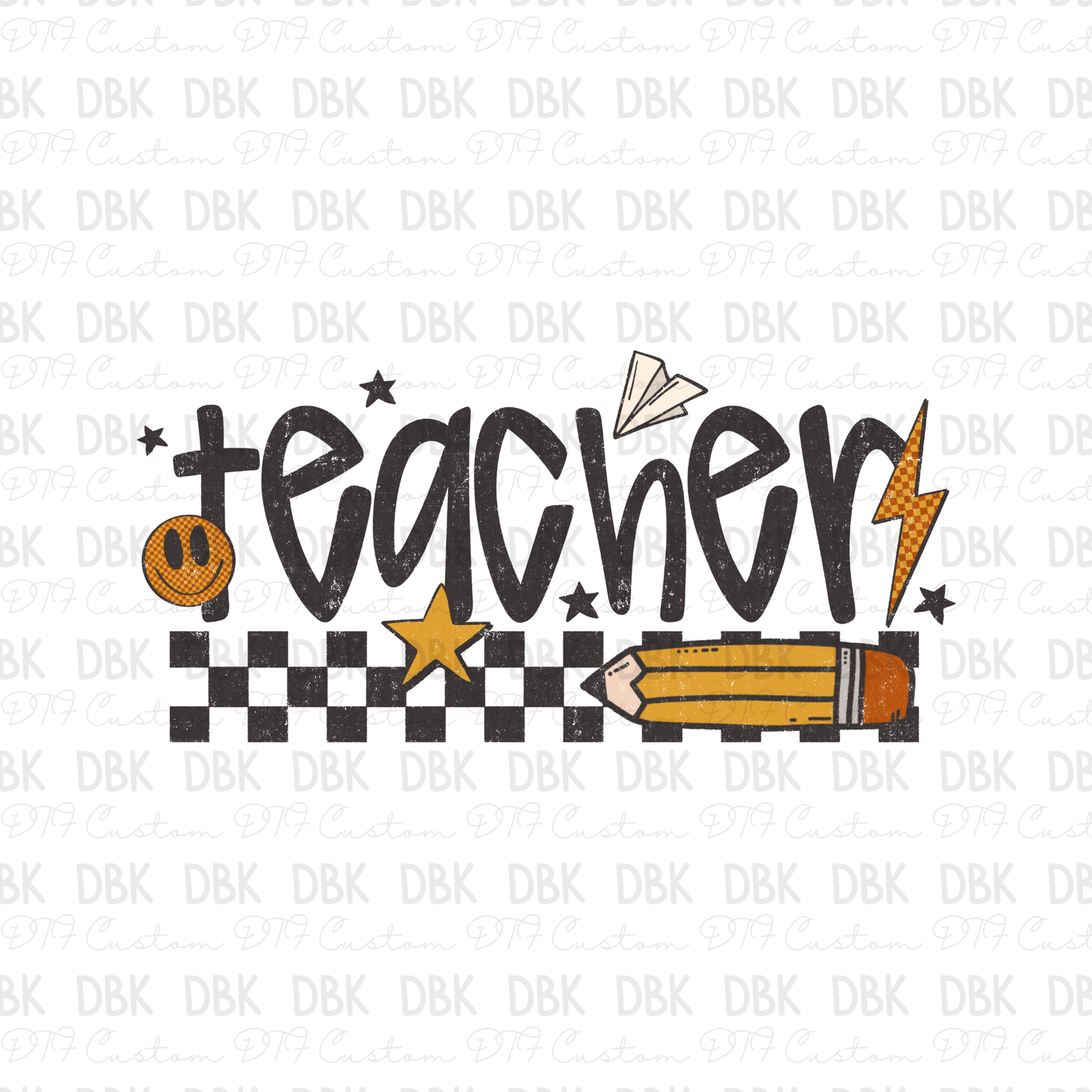 Teacher DTF Transfer