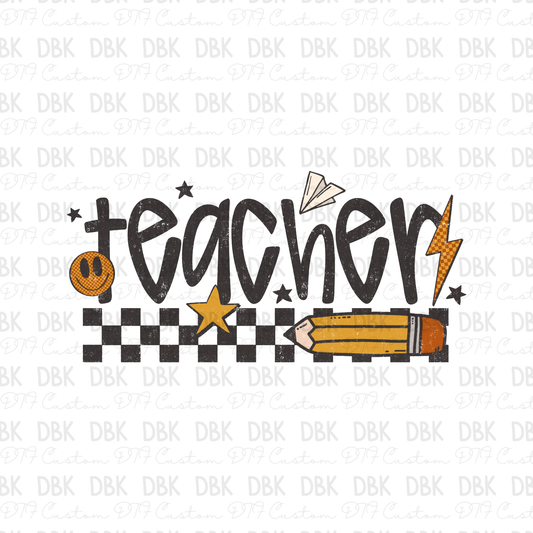 Teacher DTF Transfer