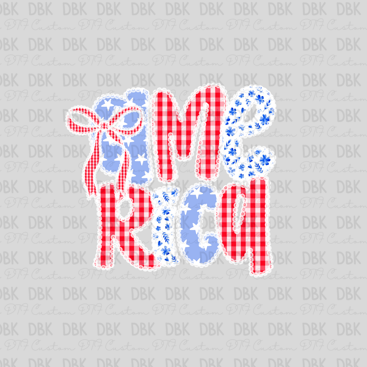 America DTF Transfer R207
