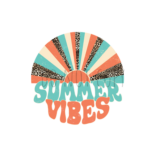 Summer Vibes DTF Transfer S36