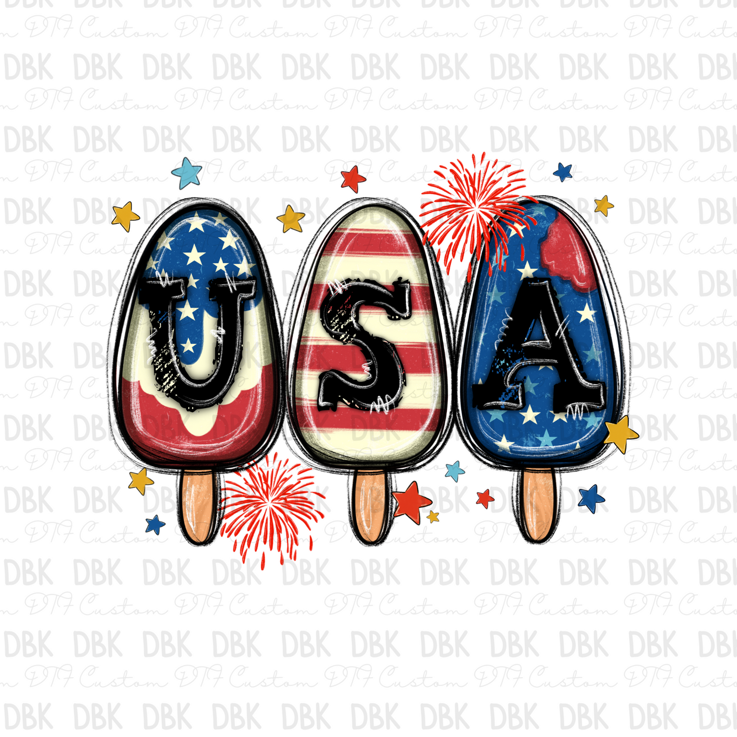 USA pops DTF Transfer R95