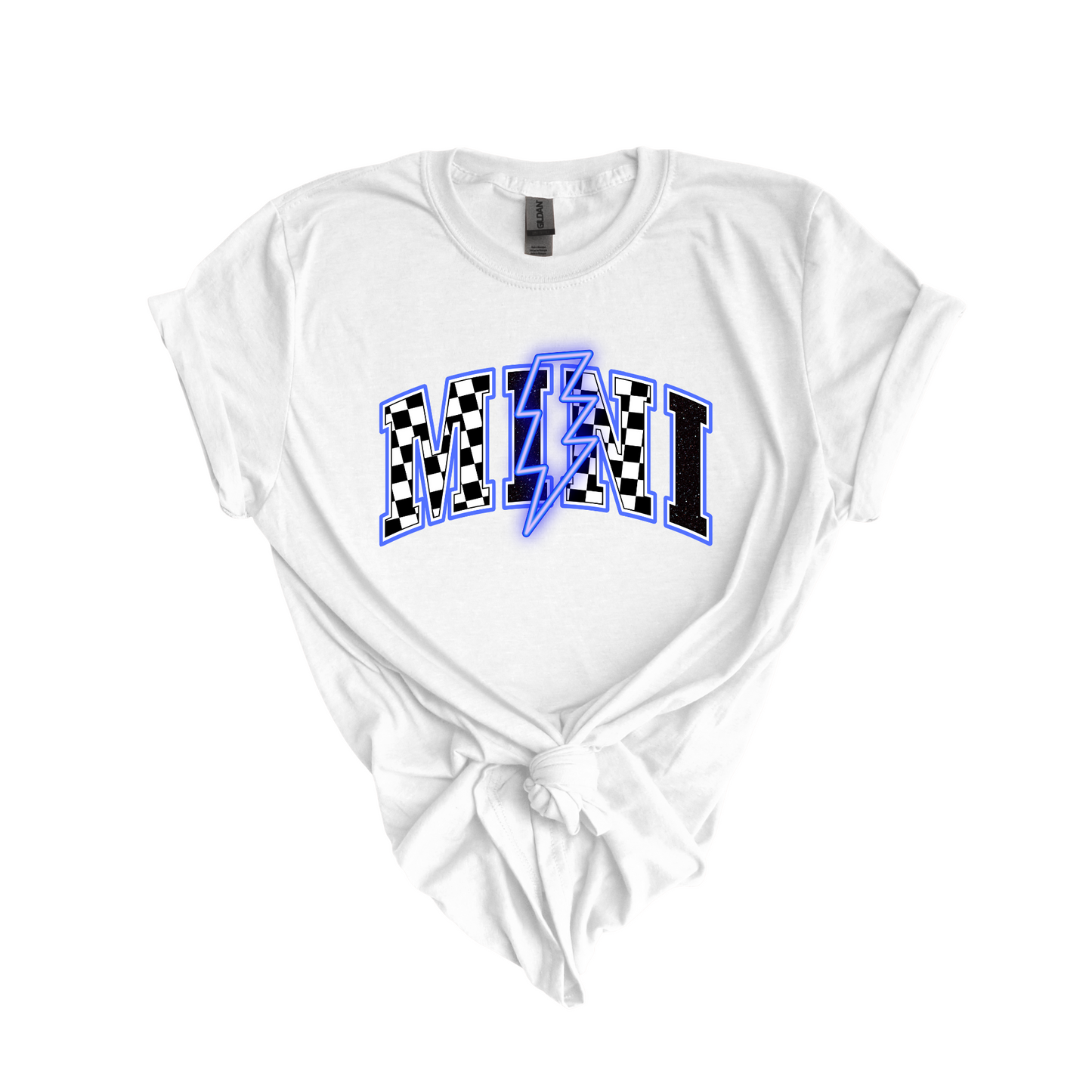 Mini Dark Blue Bolt DTF Transfer K87