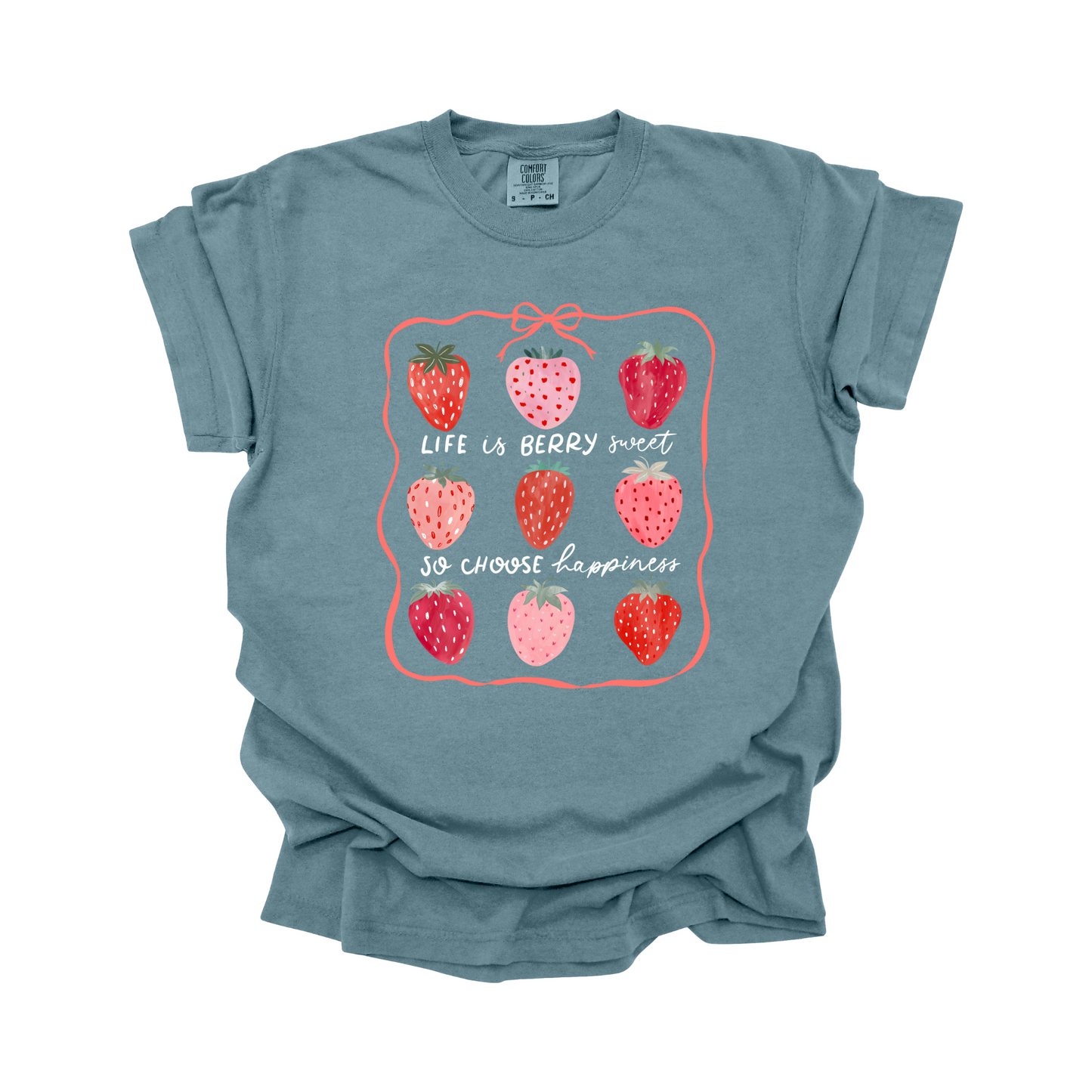 Strawberries DTF Transfer