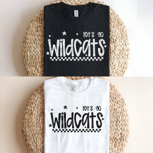 WILDCATS DTF Transfer BLACK M192