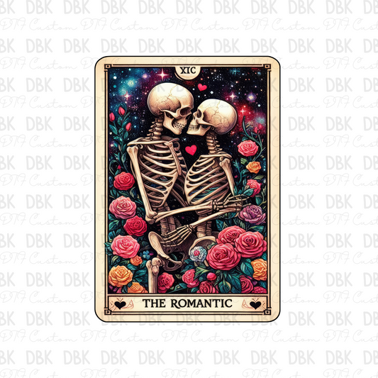 The Romantic Tarot DTF transfer