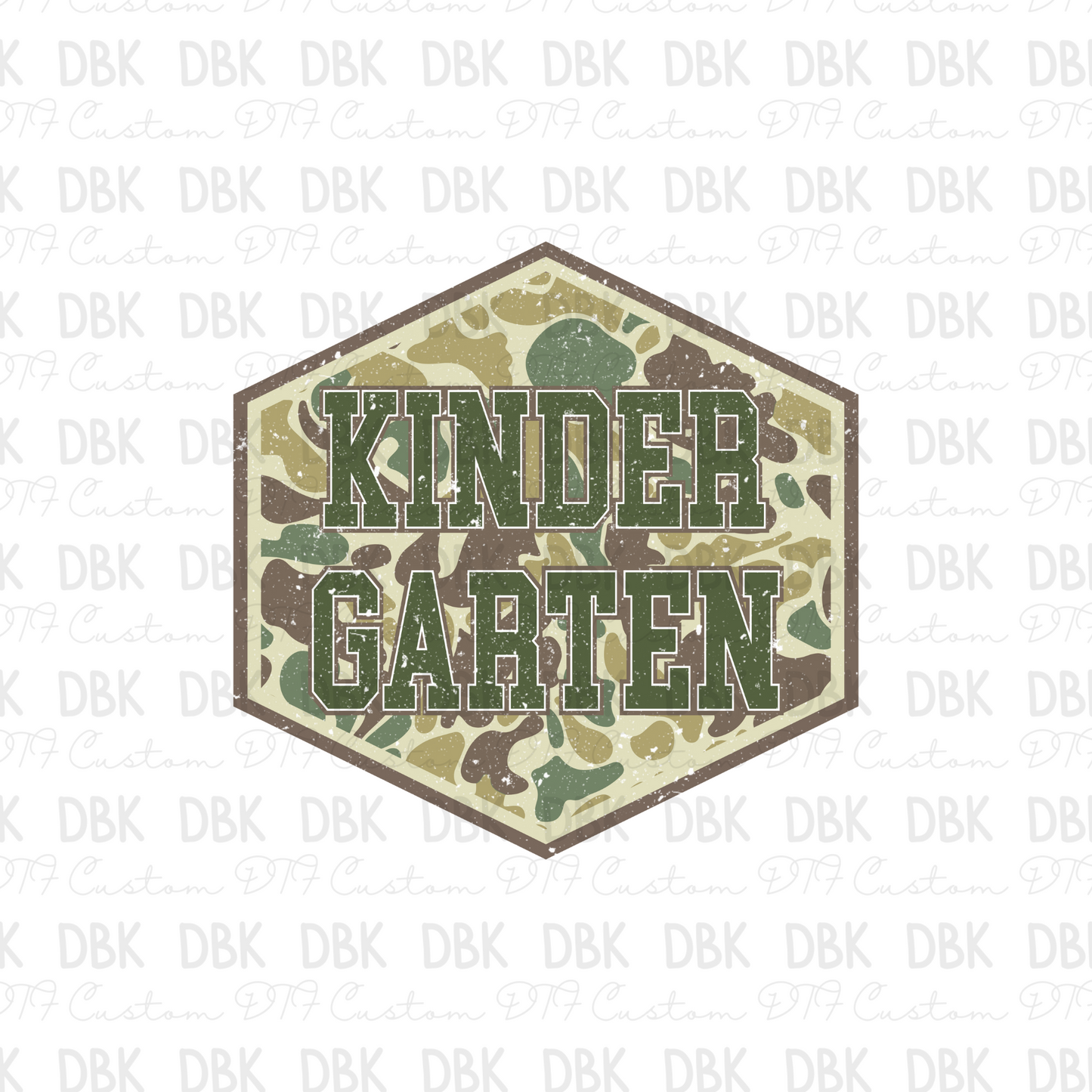 Kindergarten DTF Transfer A240