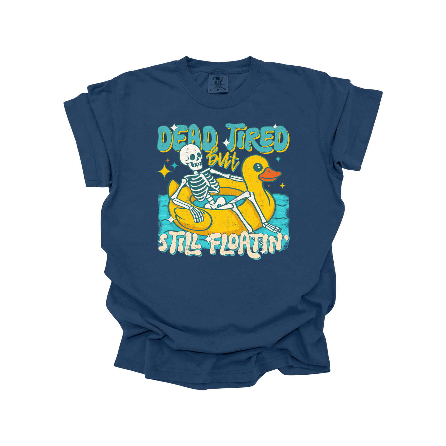 Dead tied but still floatin' DTF Transfer