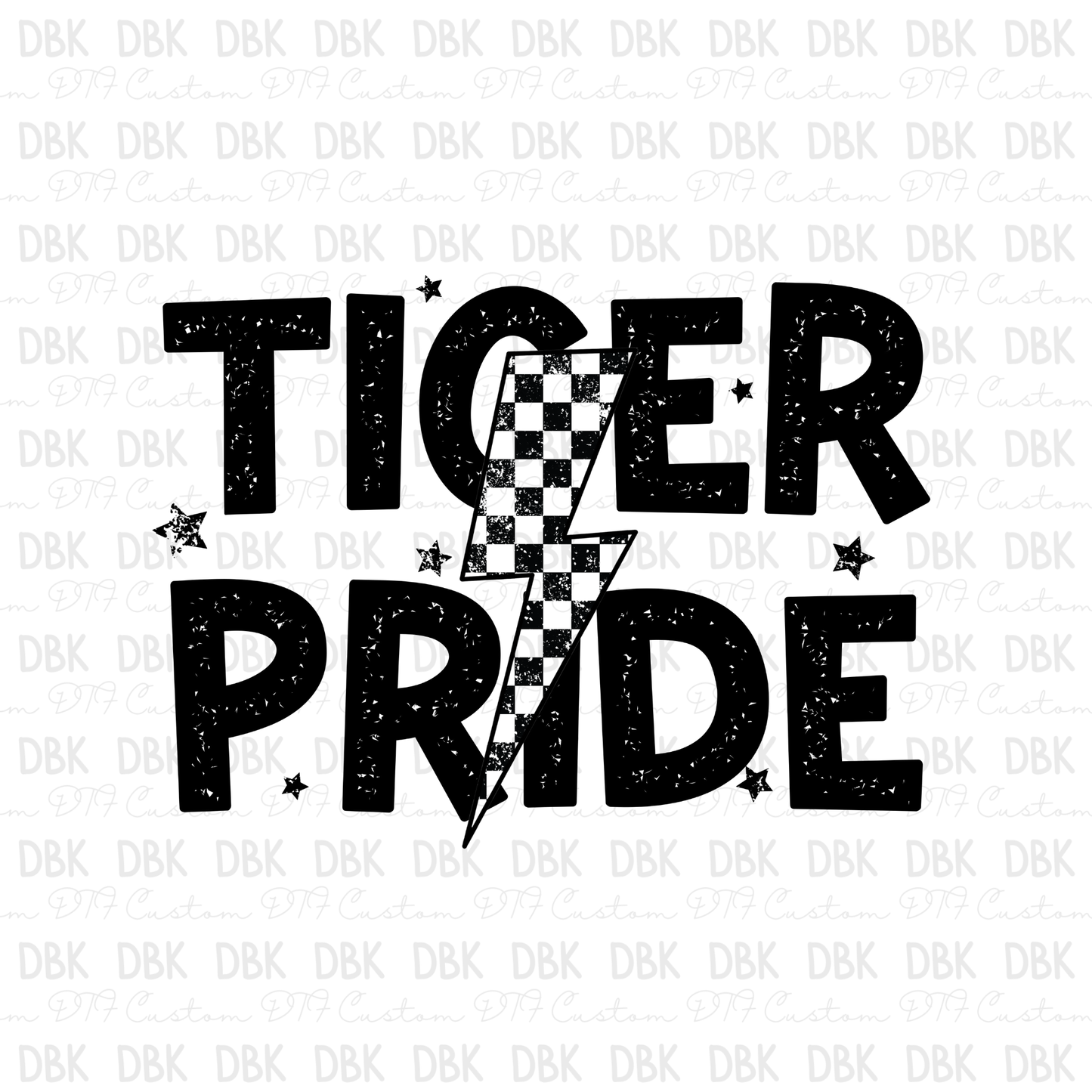 Tiger Pride DTF Transfer M31
