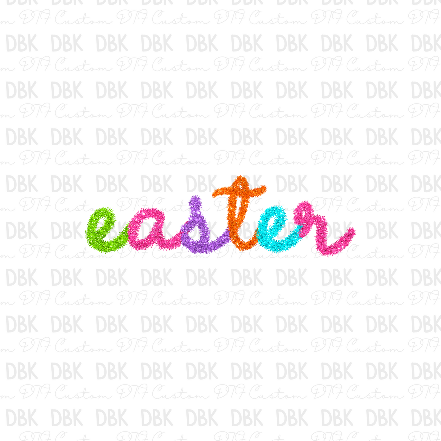 Easter DTF transfer W18