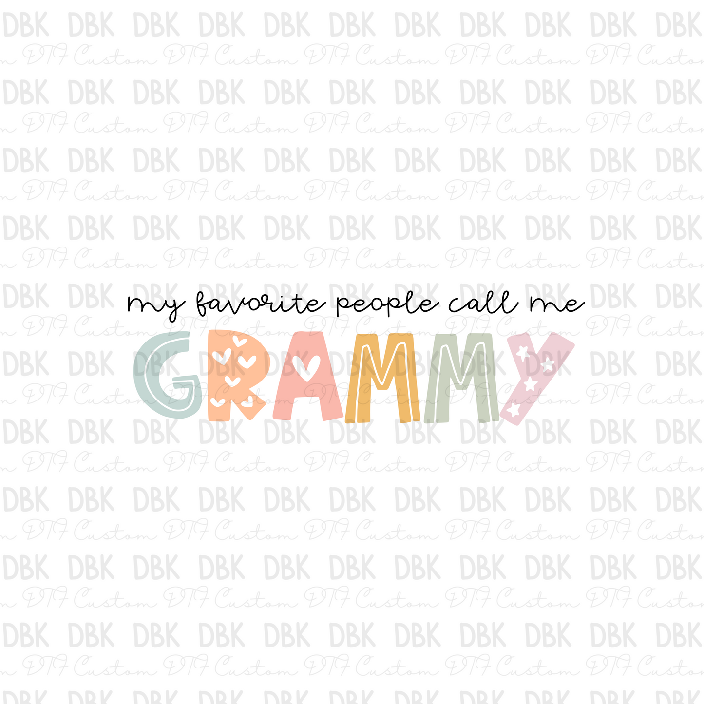 GRAMMY DTF transfer Q9