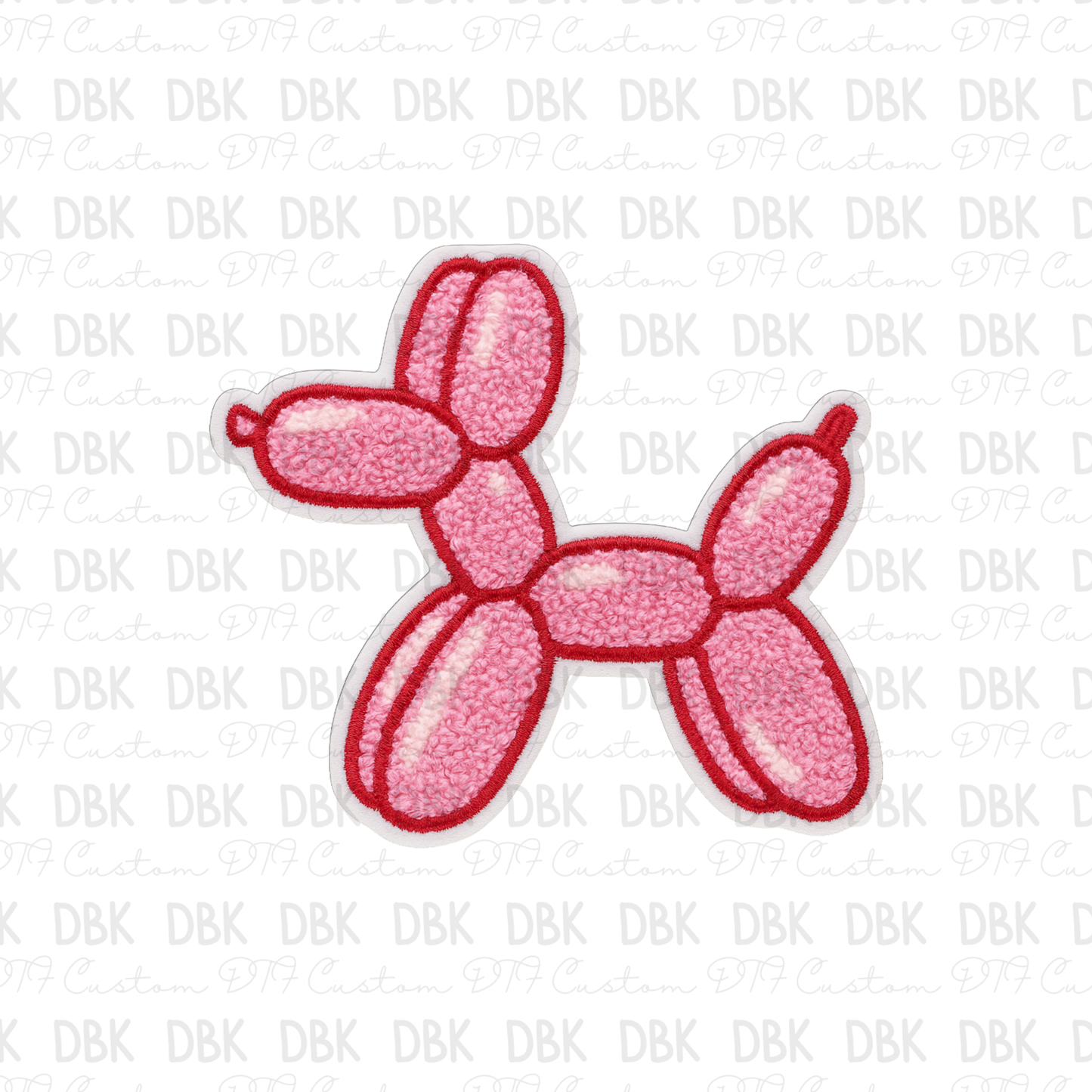 Balloon Dog DTF transfer B318