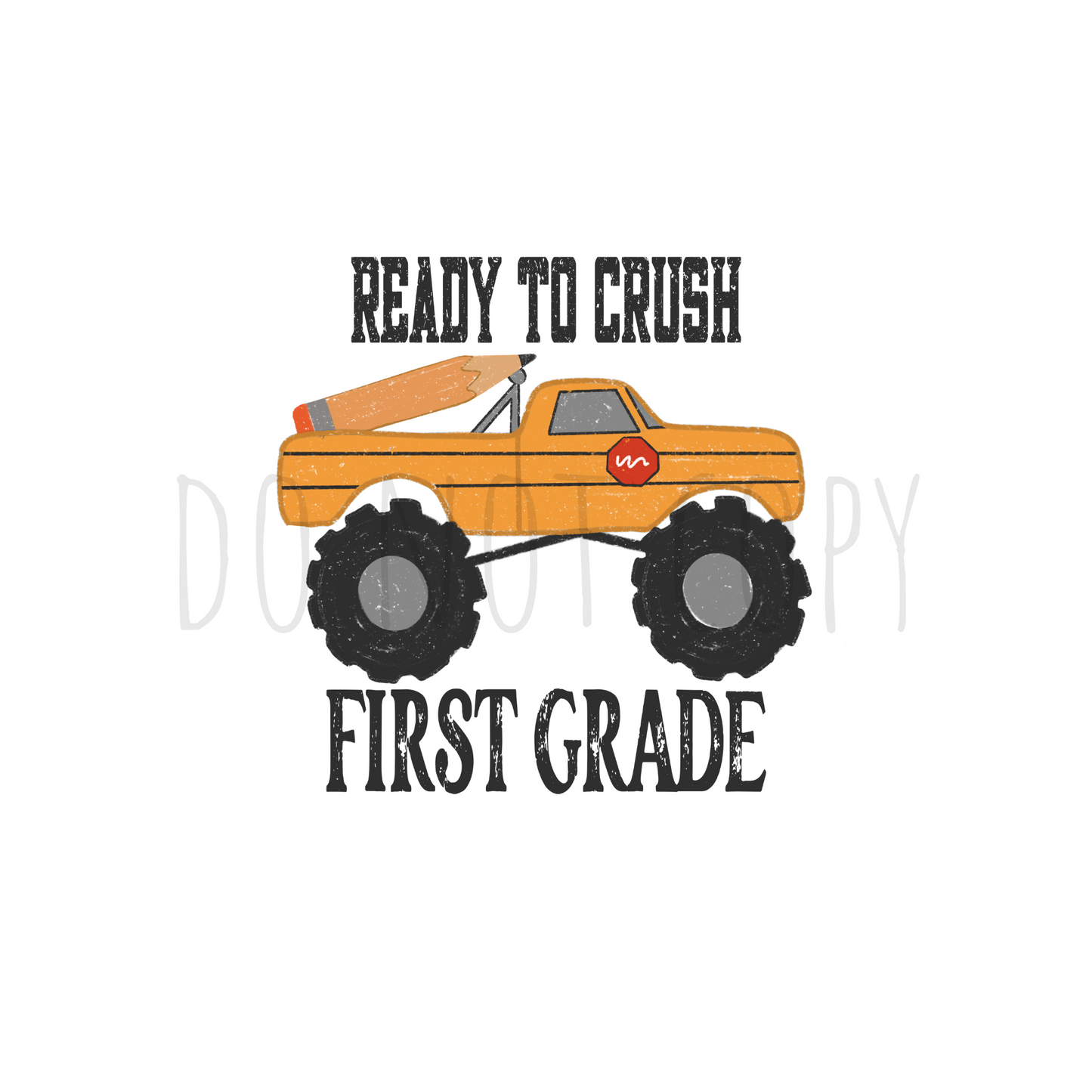 Ready to crush First DTF transfer A31