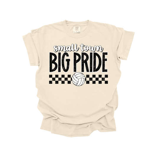 Small Town Big Pride Volleyball DTF Transfer