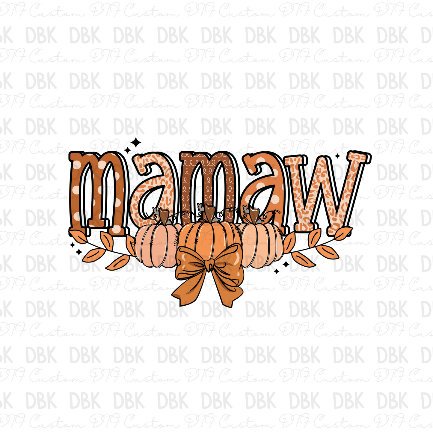 Mamaw DTF Transfer Q16