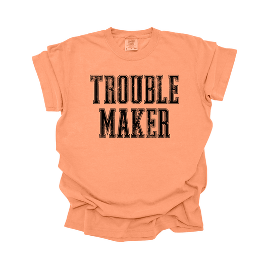 Trouble Maker DTF Transfer BLACK