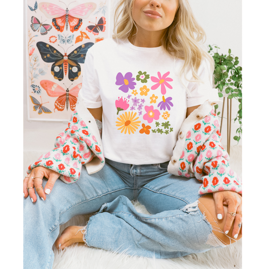 Spring Floral DTF Transfer