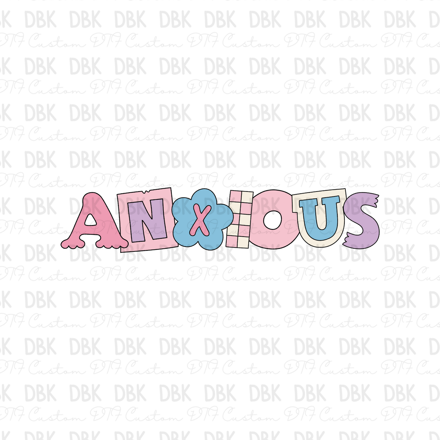 Anxious DTF transfer