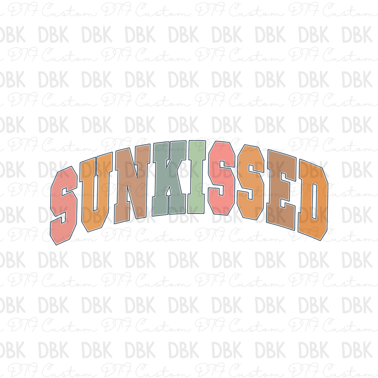 Sunkissed DTF Transfer S59
