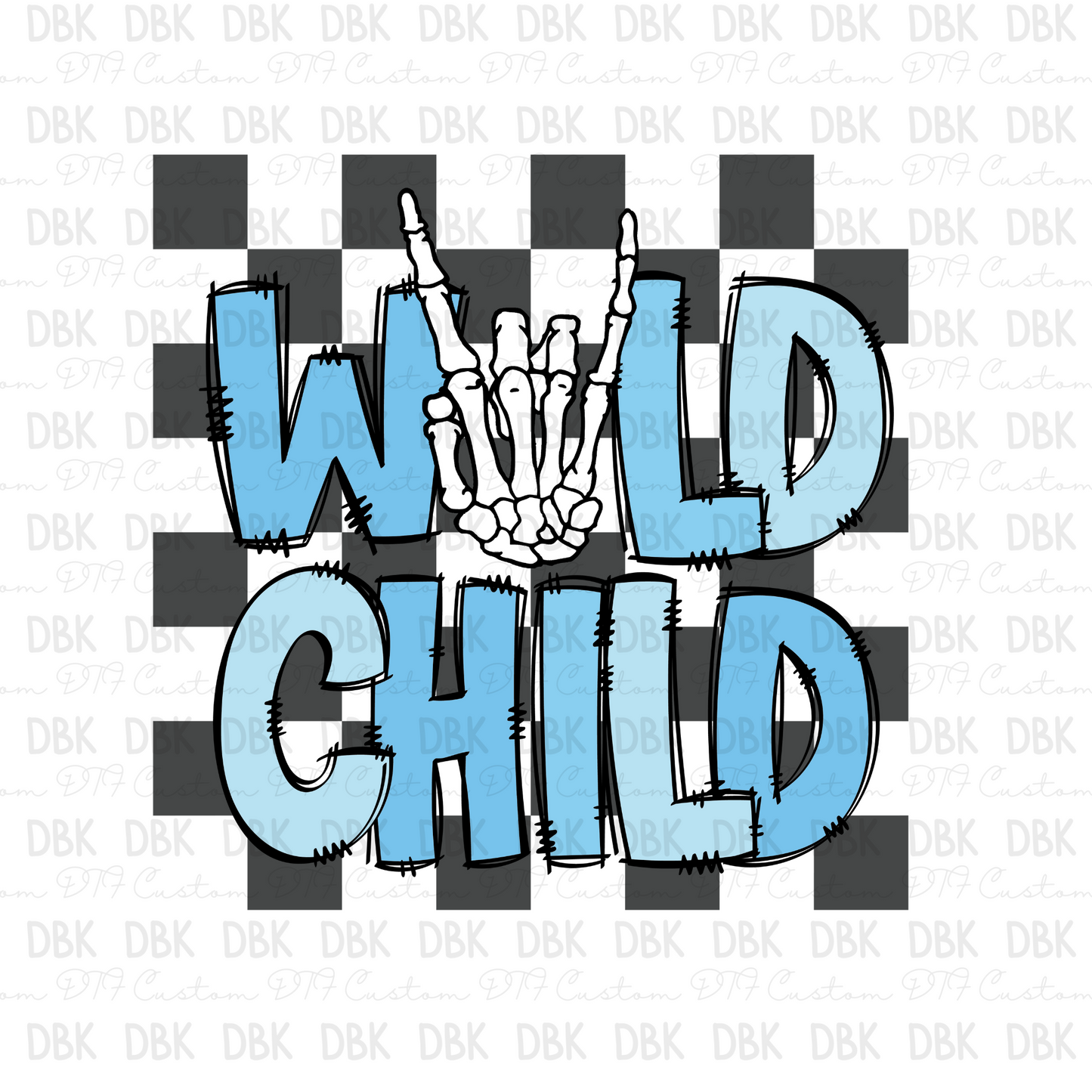 wild child DTF Transfer