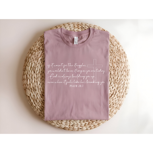 If it wasn't for the struggles DTF Transfer WHITE FT59