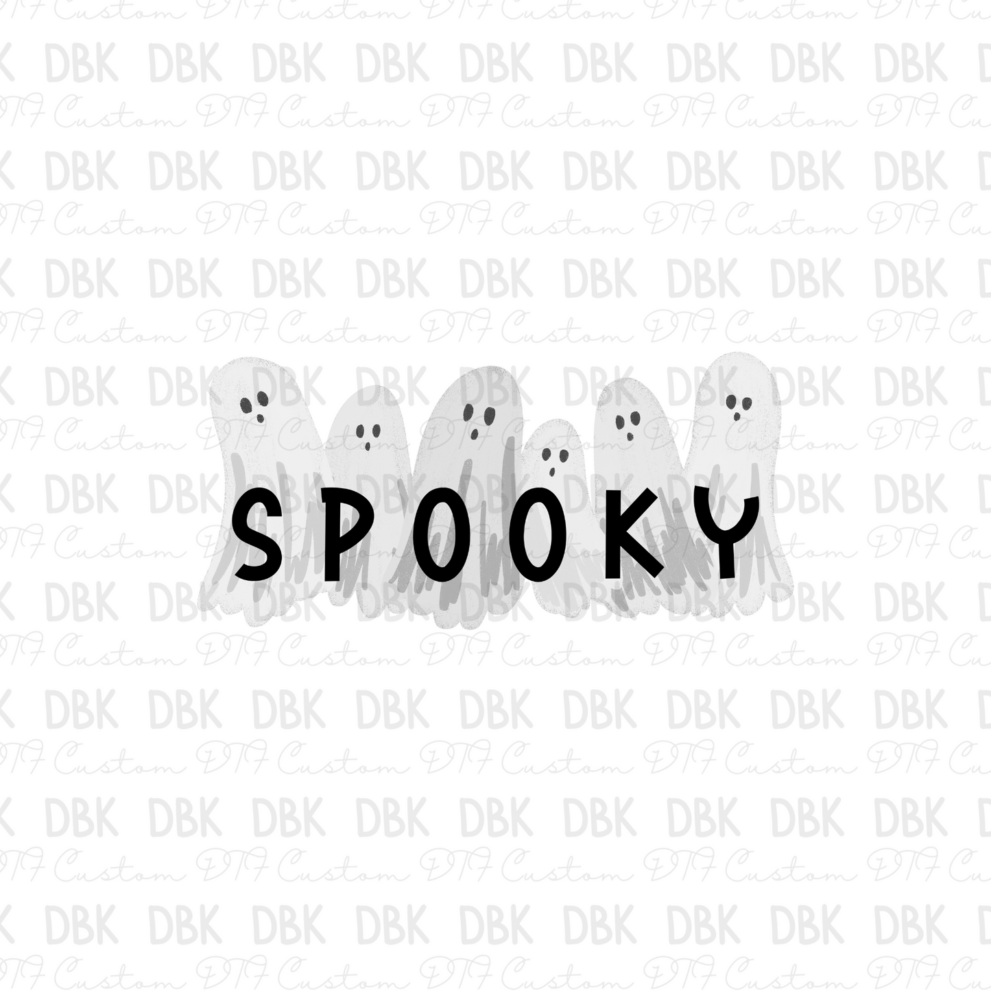Spooky DTF Transfer H320