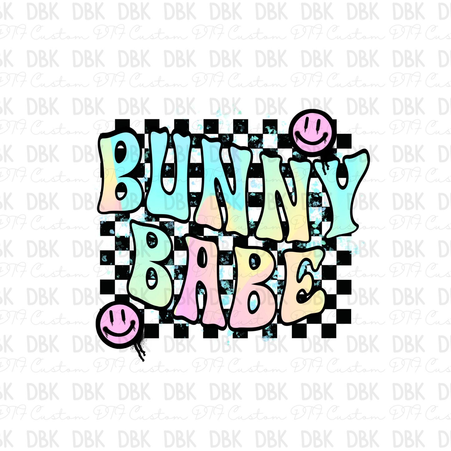 Bunny Babe DTF Transfer W62