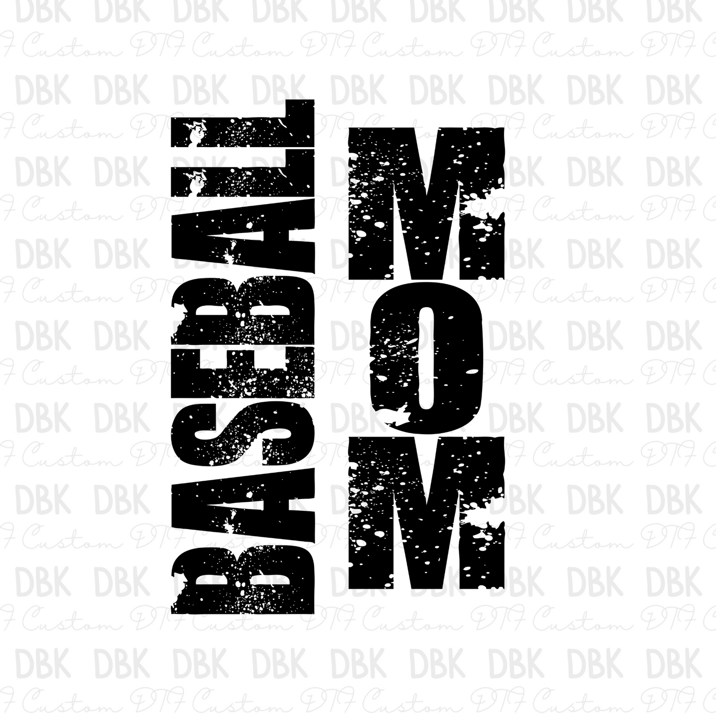 Baseball Mom DTF Transfer C198