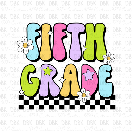5th grade DTF Transfer