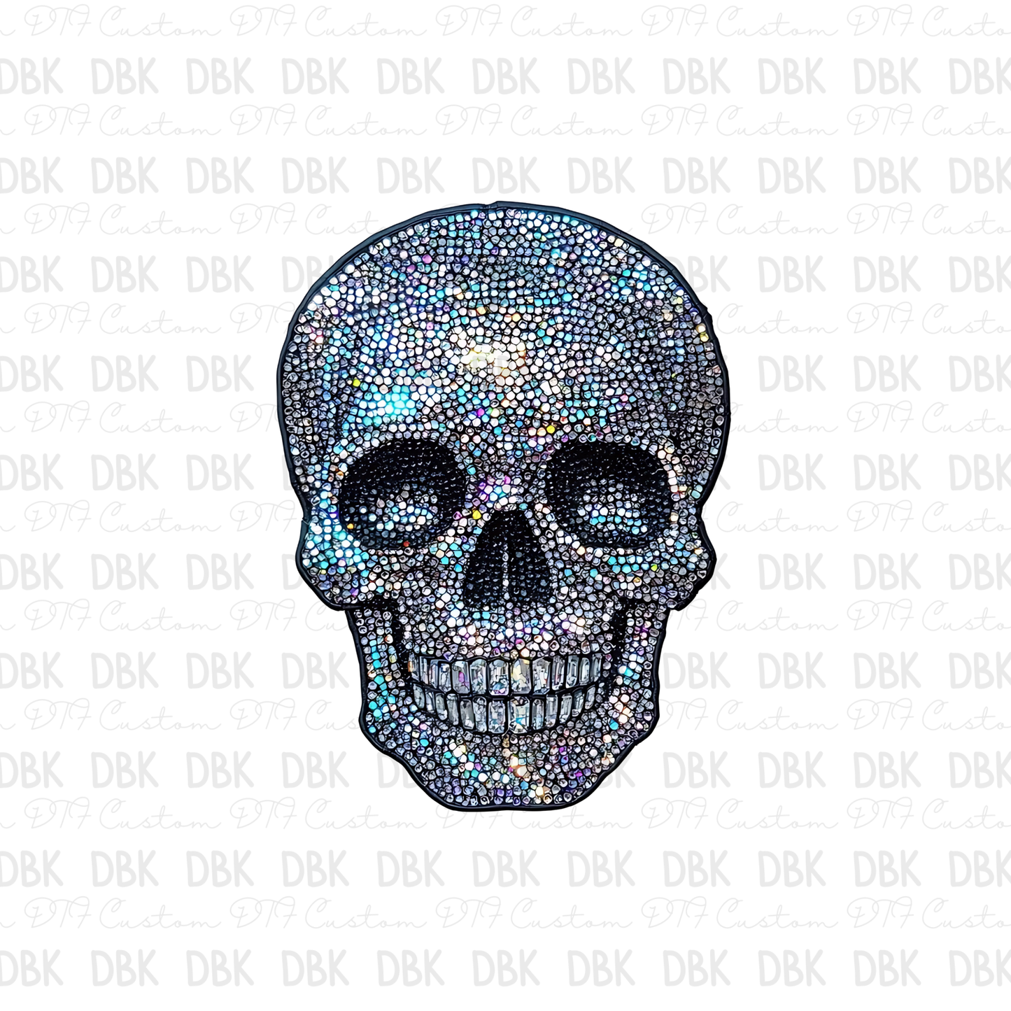 Skull DTF Transfer I345