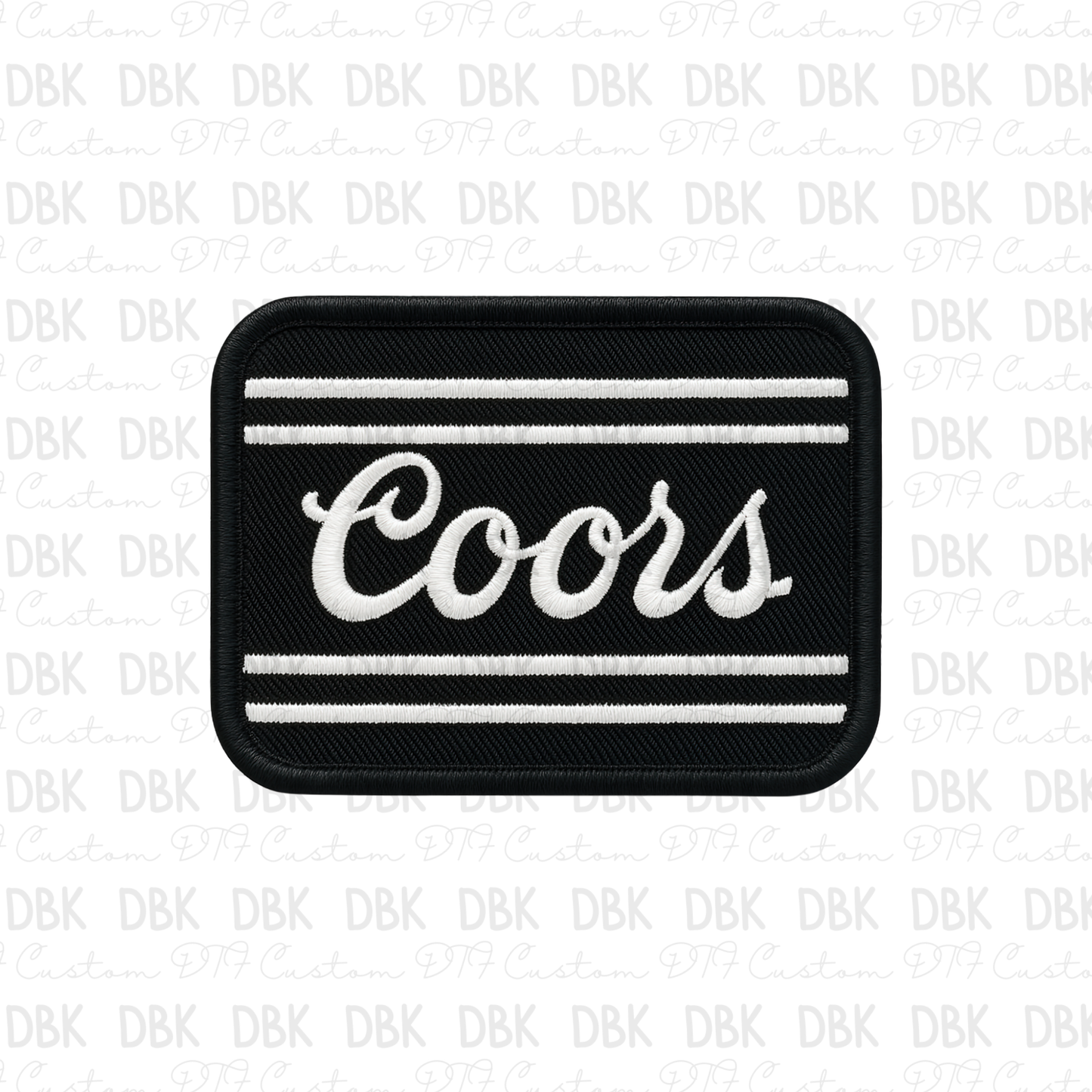 Coors DTF transfer B321