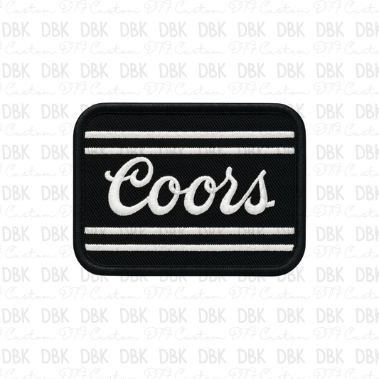 Coors DTF transfer B321