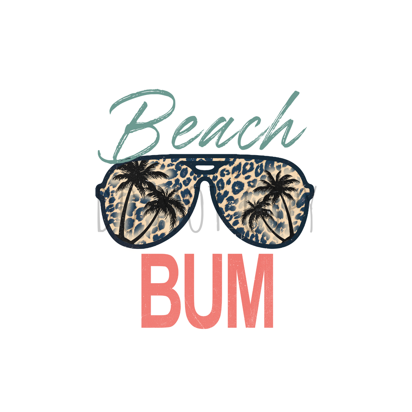 Beach Bum DTF Transfer S20