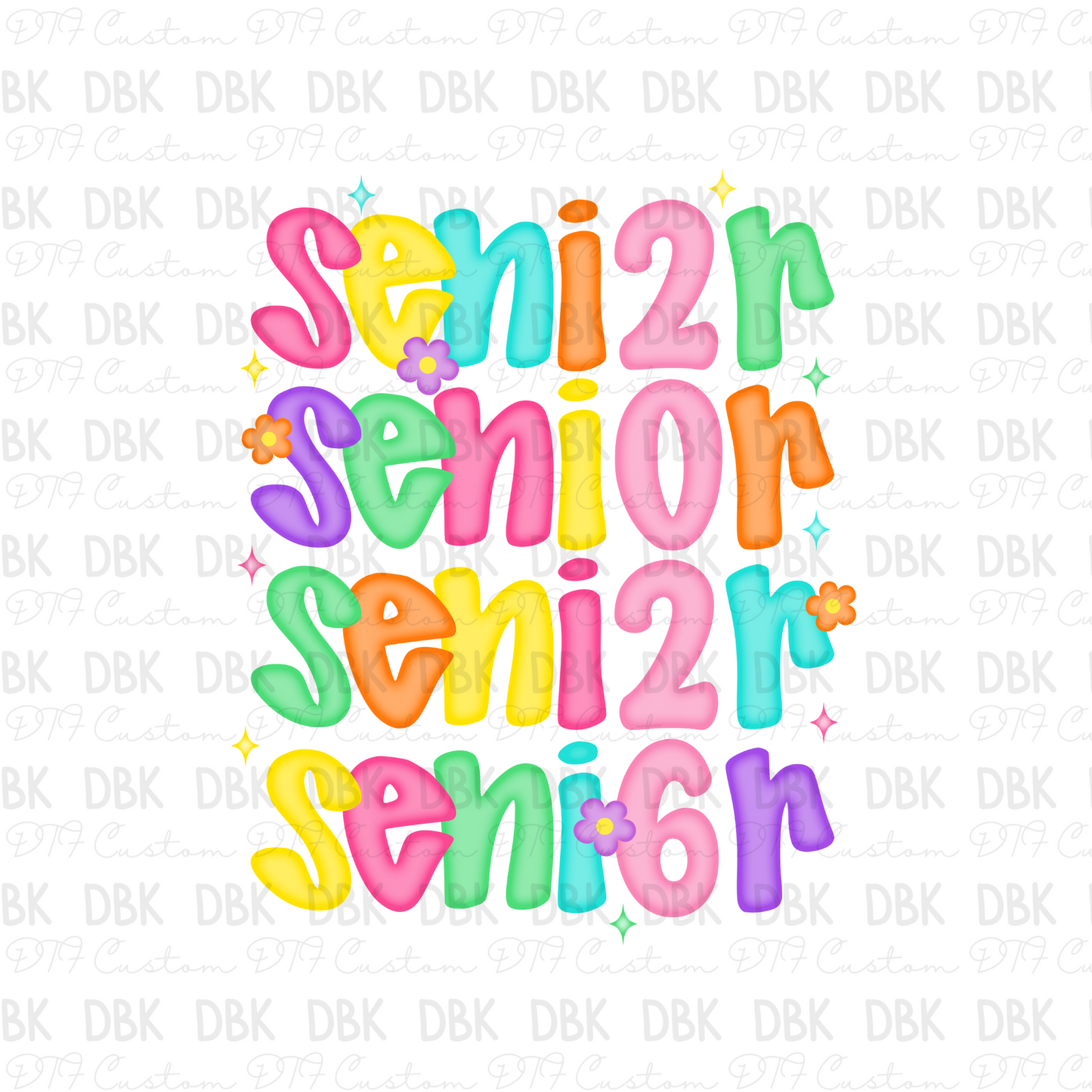 Senior DTF Transfer A208