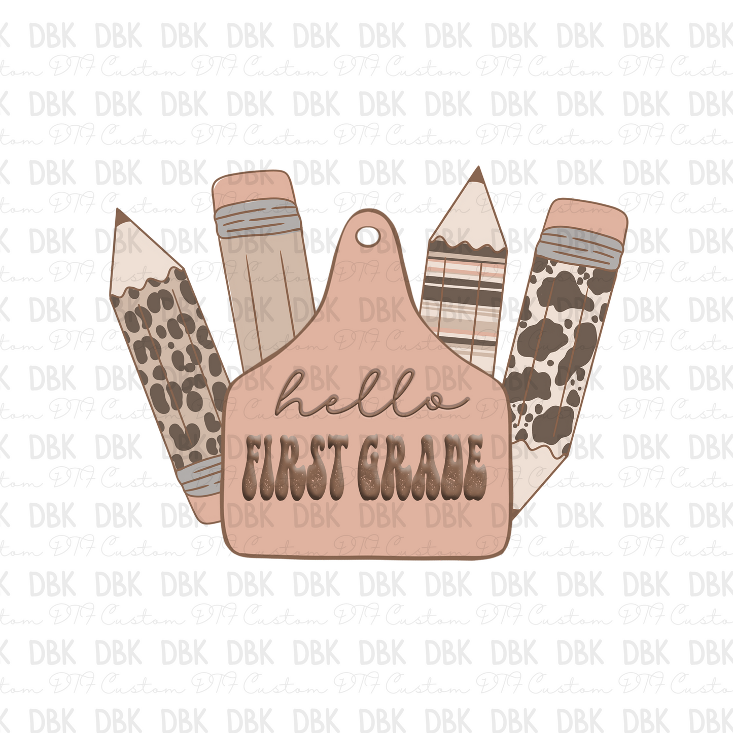 Hello 1st Grade DTF transfer A127